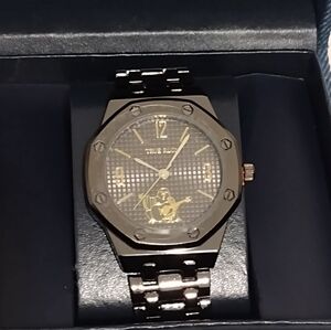 TRUE RELIGION MEN'S WATCH DARK GRAY  TRUE RELIGION DARK GRAY MENS WATCH NEW